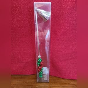 MudPie Jingle Bell Candle Snuffer